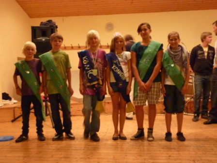 Königspaar: Marco Kattenbeck und Jennifer Milz, Ehrendamen: Anna Serra und Fabienne Engels, Ehrenherren: Eric Westhoff und Philip Stoltmann